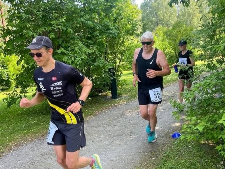 Håvard Huru Bergene på 2. plass med 67,310 km i Ringerike 6-timers, 9 deltakere fra klubben